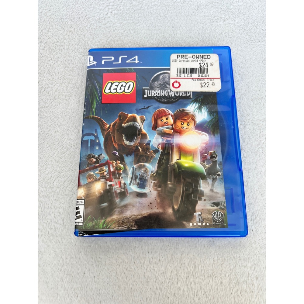LEGO Jurassic World PlayStation 4 PS4 Video Game Action Adventure